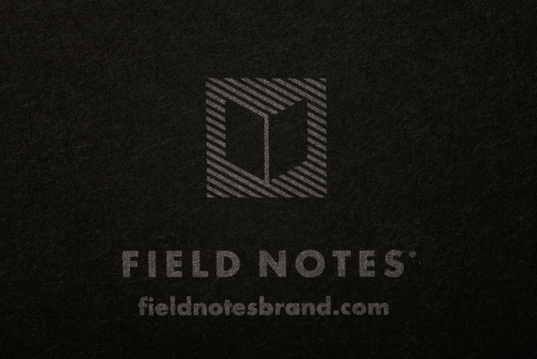 Field Notes - Pitch Black Large