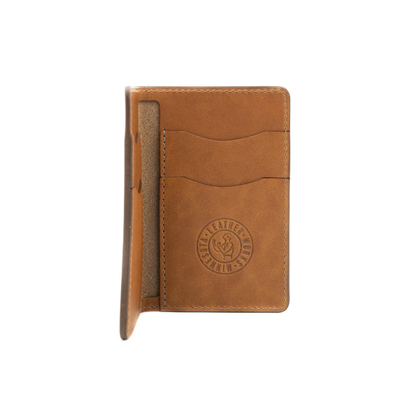 Leather Wallet for Men  Men's Slim Front Pocket Card with RFID