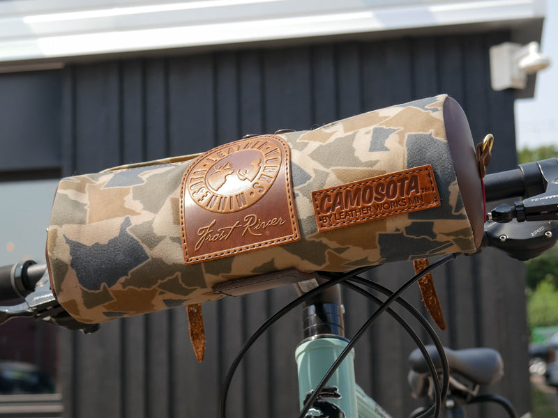 Sawbill Trail Bike Handlebar Bag - Woodland Camosota™