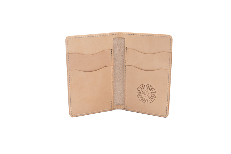 The Boxer Wallet - Natural