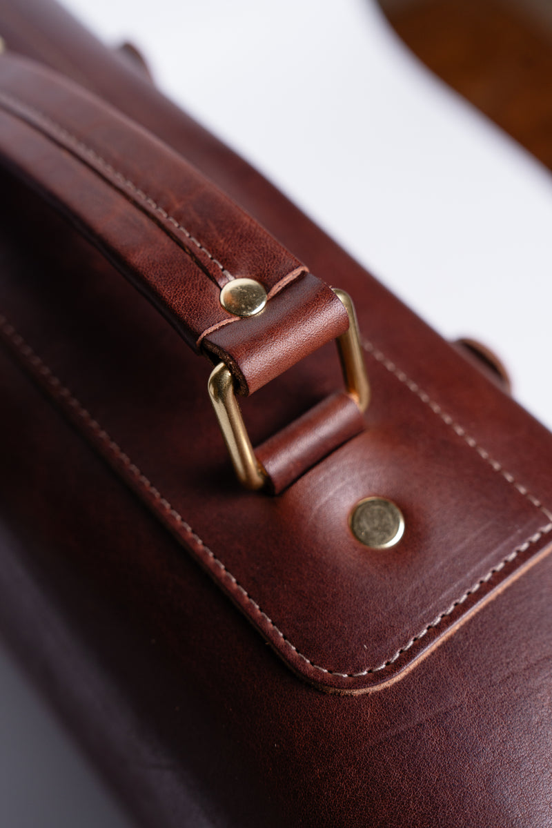 Whiskey Tote - Mahogany