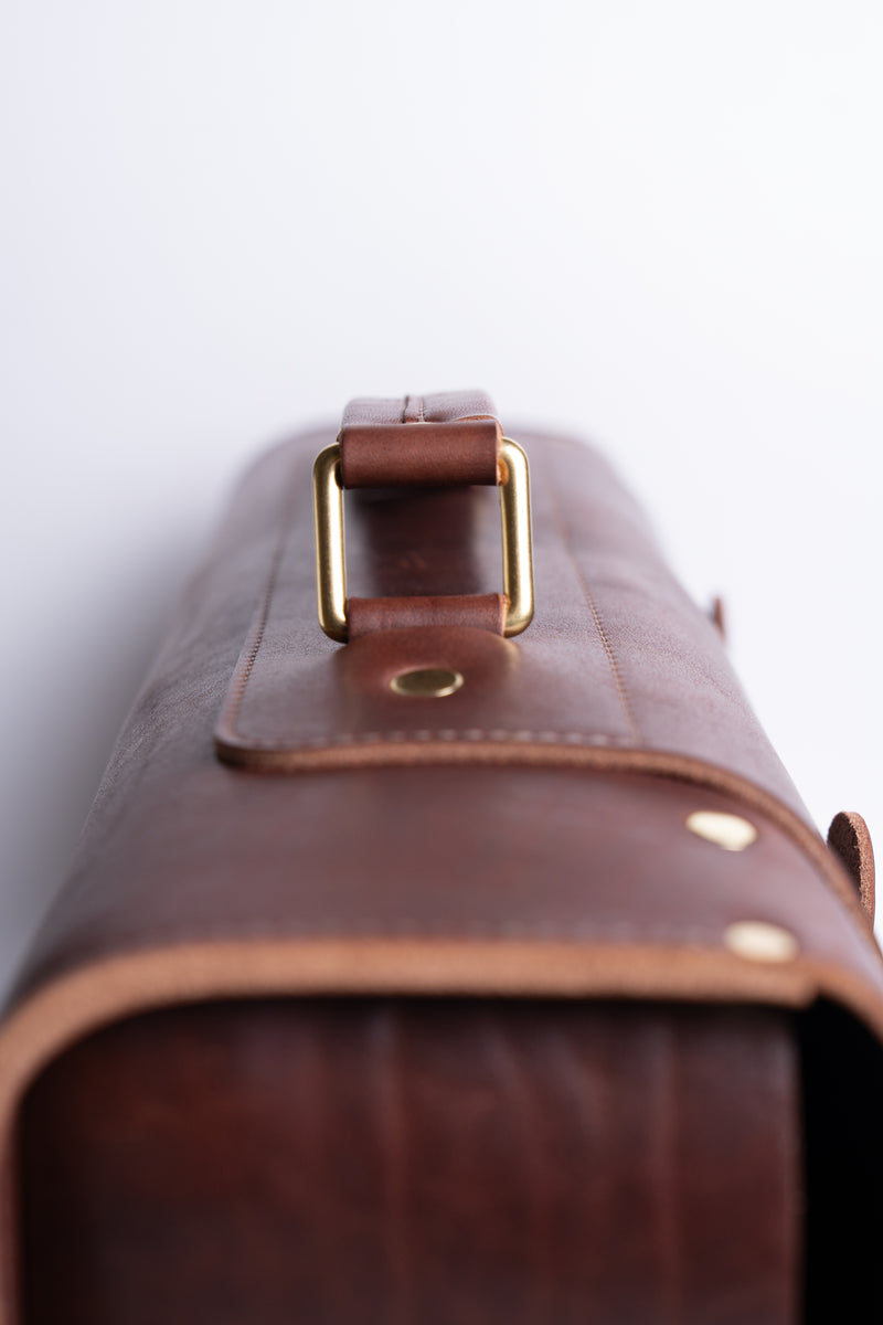 Whiskey Tote - Mahogany