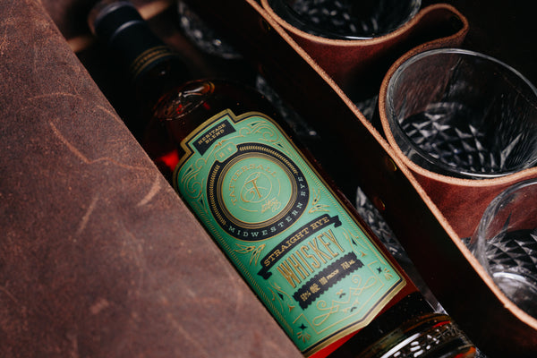 Whiskey Tote - Mahogany