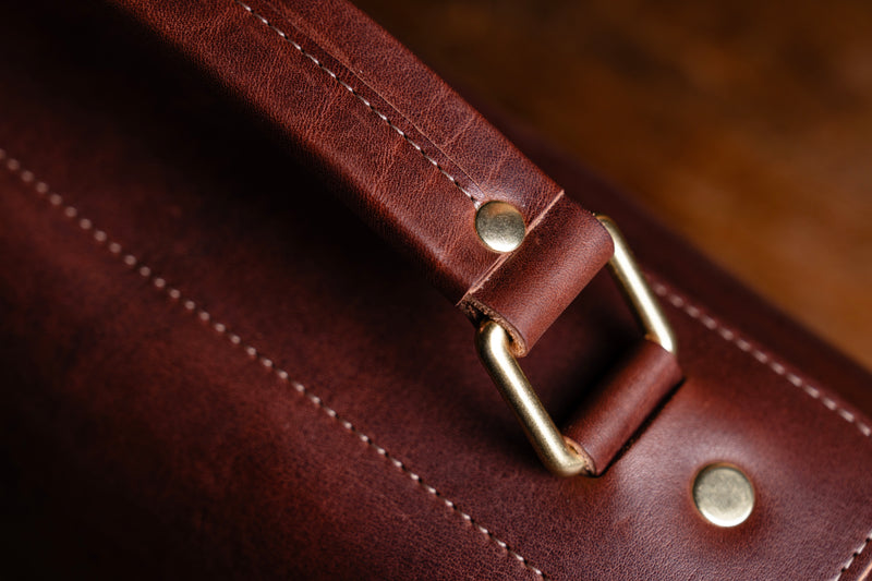 Whiskey Tote - Mahogany