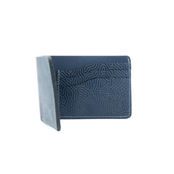 No. 7 Wallet - Coral Indigo