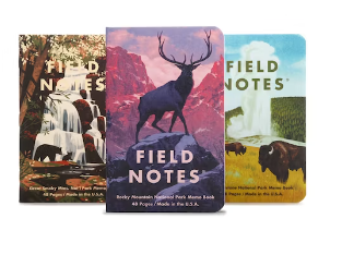 Field Notes - National Park Series C / 3 Pack