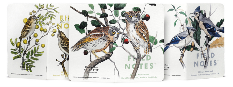 Field Notes - Birds and Trees of North America - Pack A