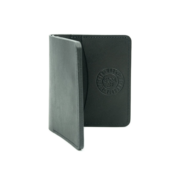 Leather Works MN Capital Wallet in Black