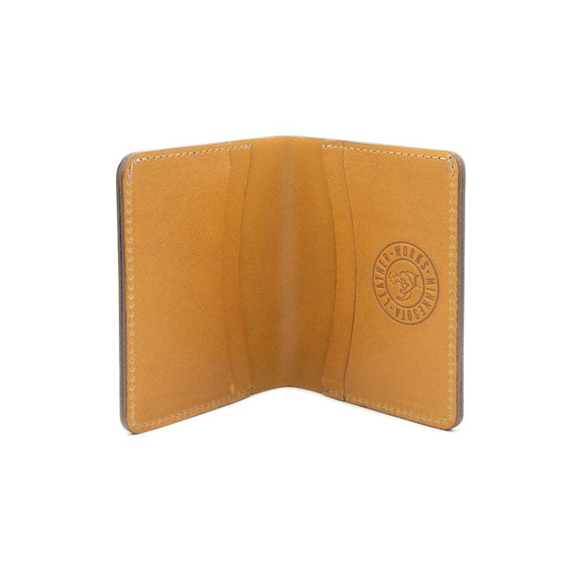 Leather Works MN Capital Wallet in London Tan