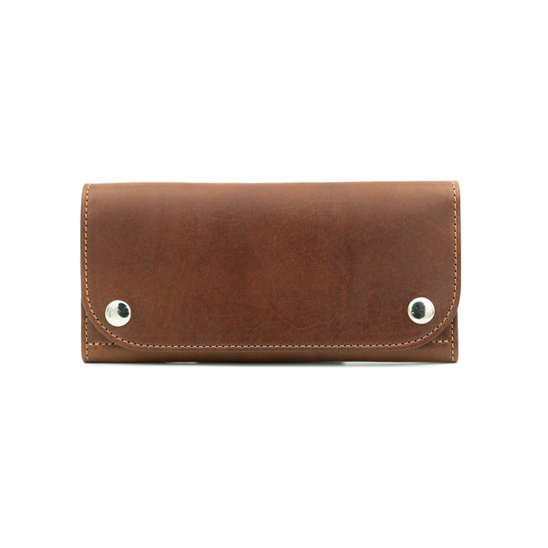 Leather Works MN Convoy Wallet in Mahogany