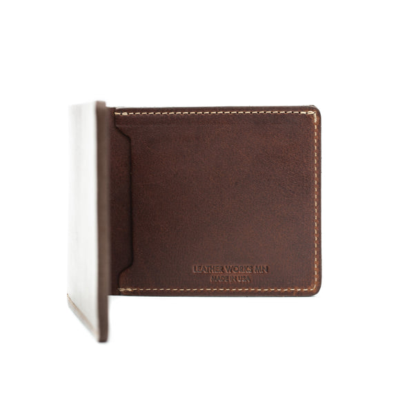 Leather Works MN Dad's Billfold Wallet in Mahogany