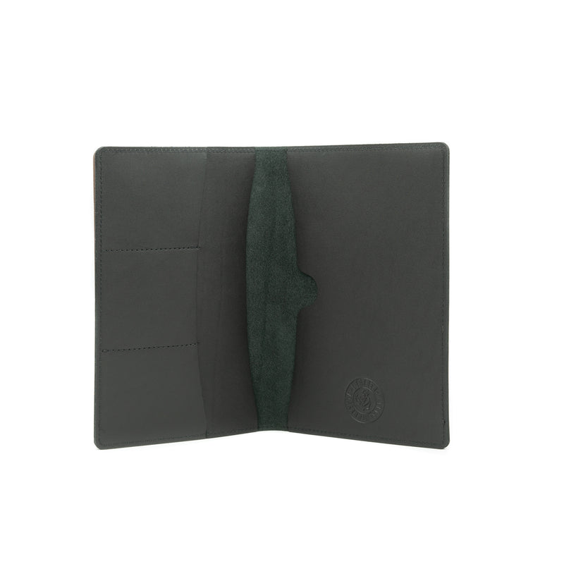 Leather Works MN Large Navigator Note Wallet in Black
