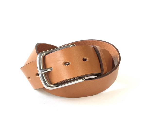 Leather Works MN Classic Belt in London Tan
