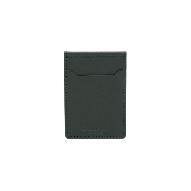 Leather Works MN Money Clip Wallet in Black