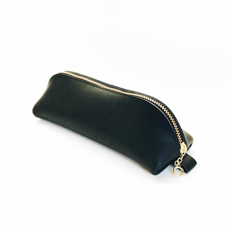 Leather Works MN No. 1 Pencil Case in Black