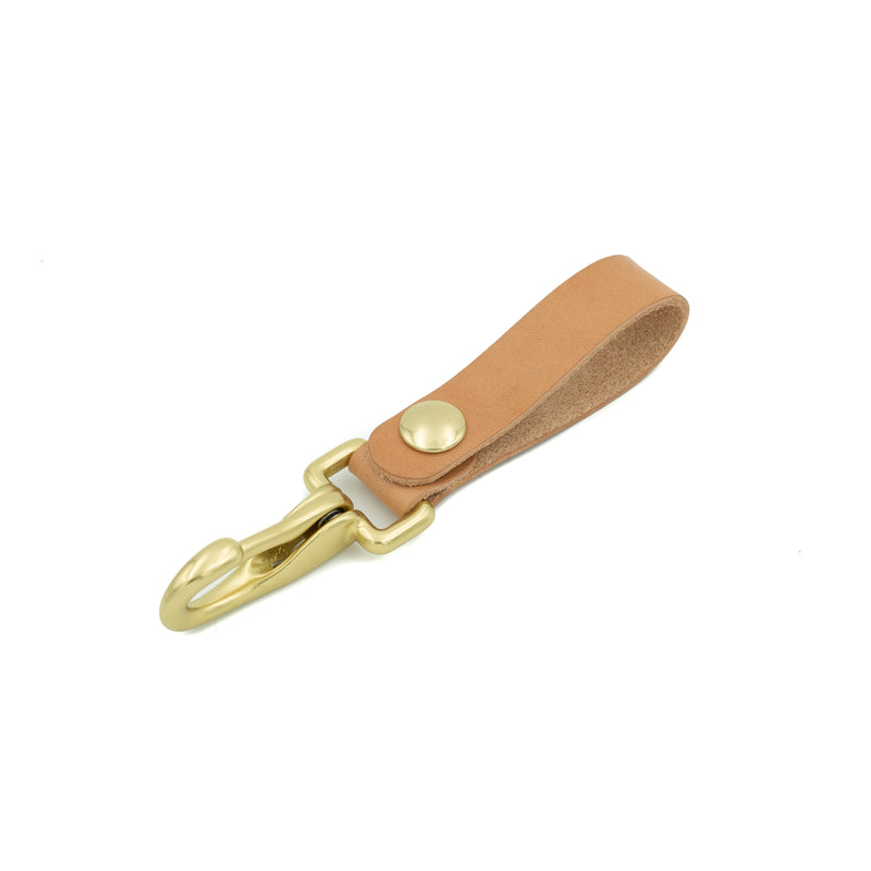 Leather Works MN Ranger Key Fob in Natural
