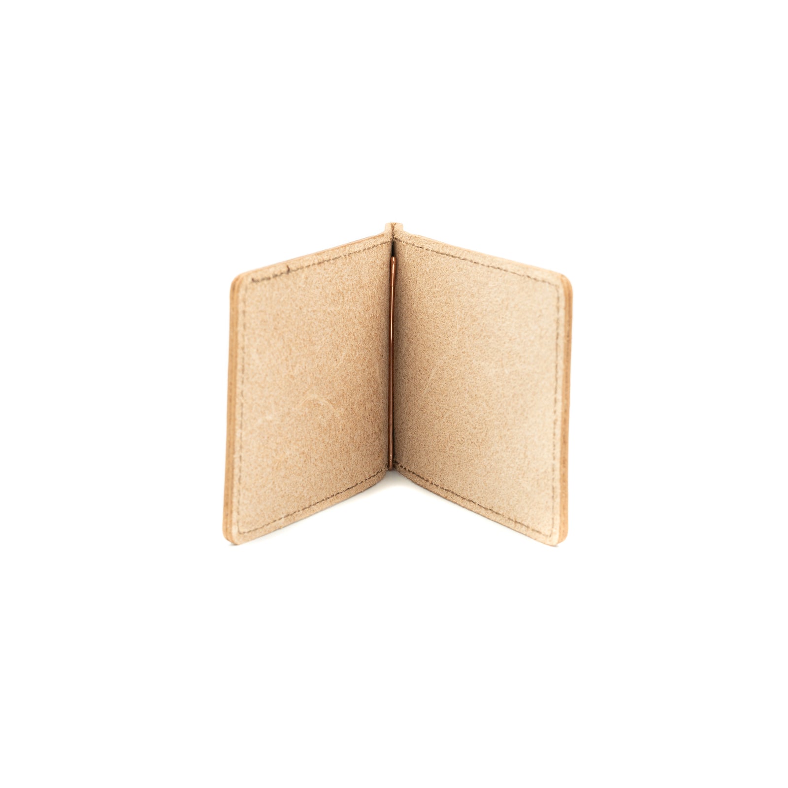Money Clip Wallet - Natural – Leather Works Minnesota