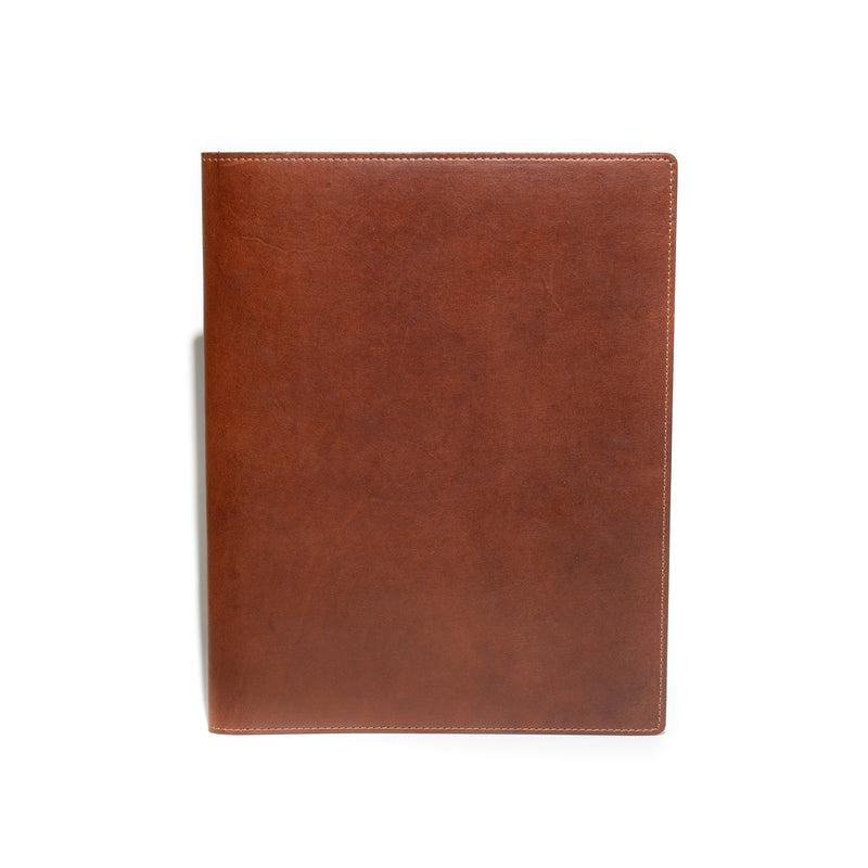 Leather Padfolio - Saddle Tan