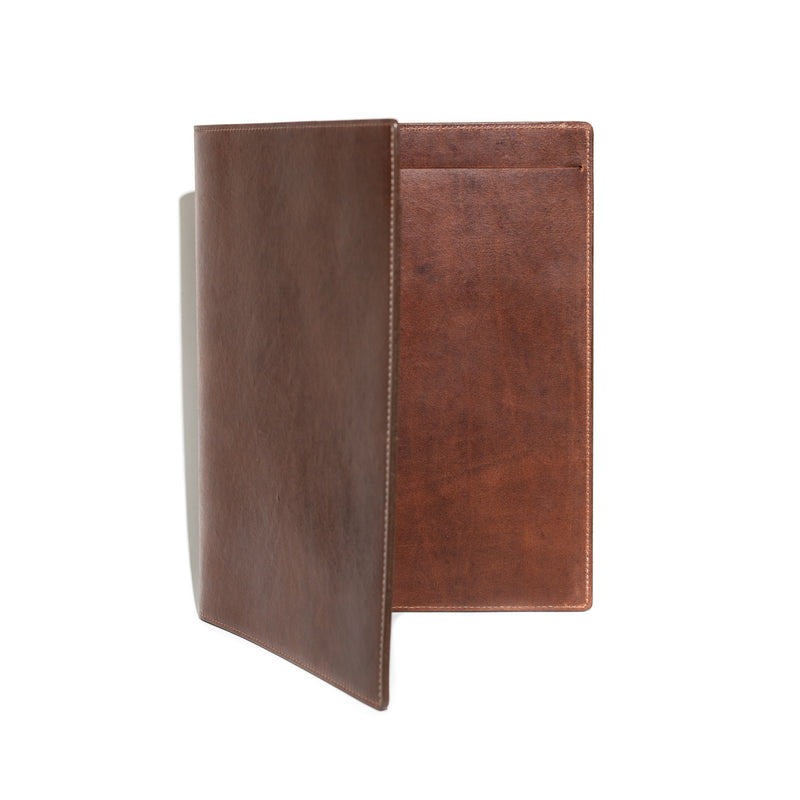 Leather Padfolio - Saddle Tan