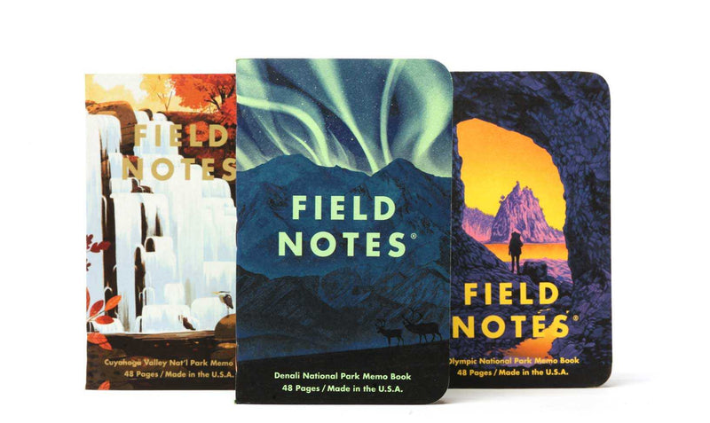 Field Notes - National Park Series E / 3 Pack