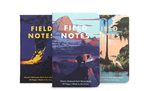 Field Notes - National Park Series F / 3 Pack