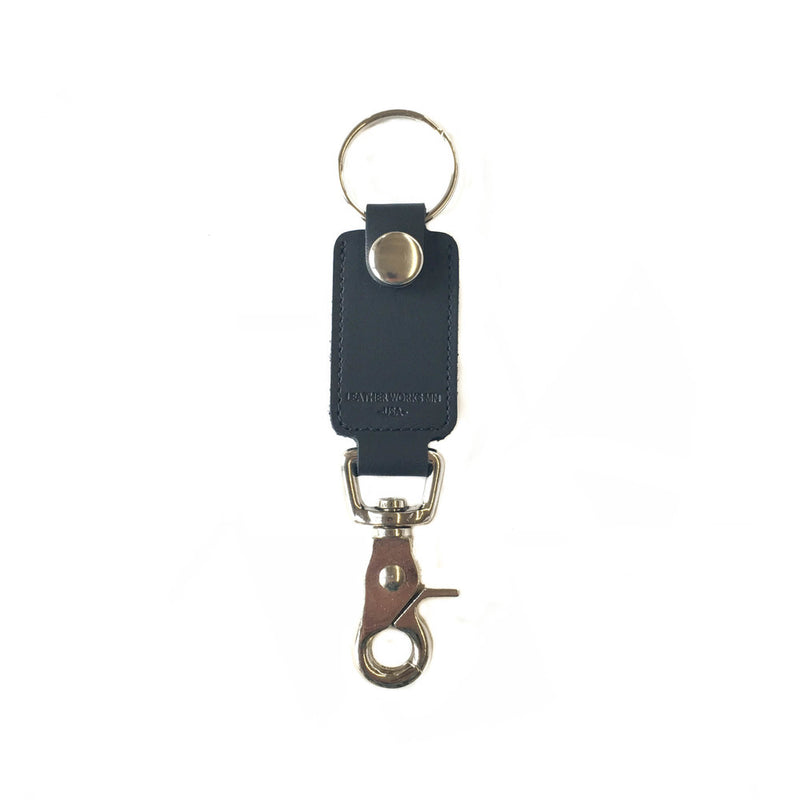 Rein Clip Key Fob - Black – Leather Works Minnesota